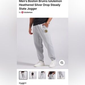 Boston bruins Lululemon sweatpants